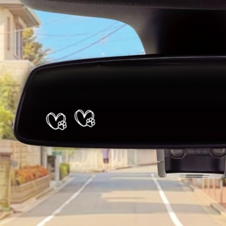 Weight Plate Bumper - 2PCS Heart-Shaped and Paw Print Car
