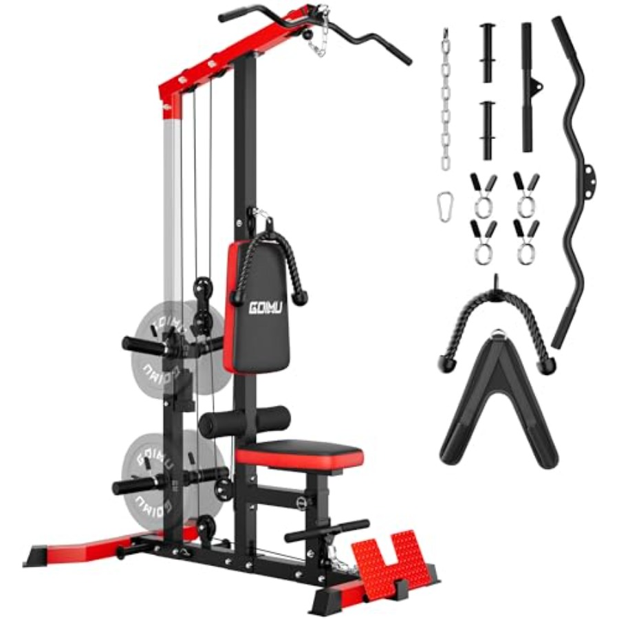 Lat Pulldown Cable - Home gym LAT pulldown machine, steel