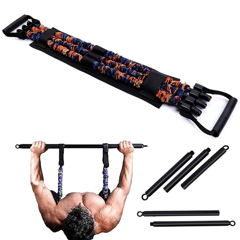 Leg Press Machine - Adjustable Bench Press Bands Set Fitness