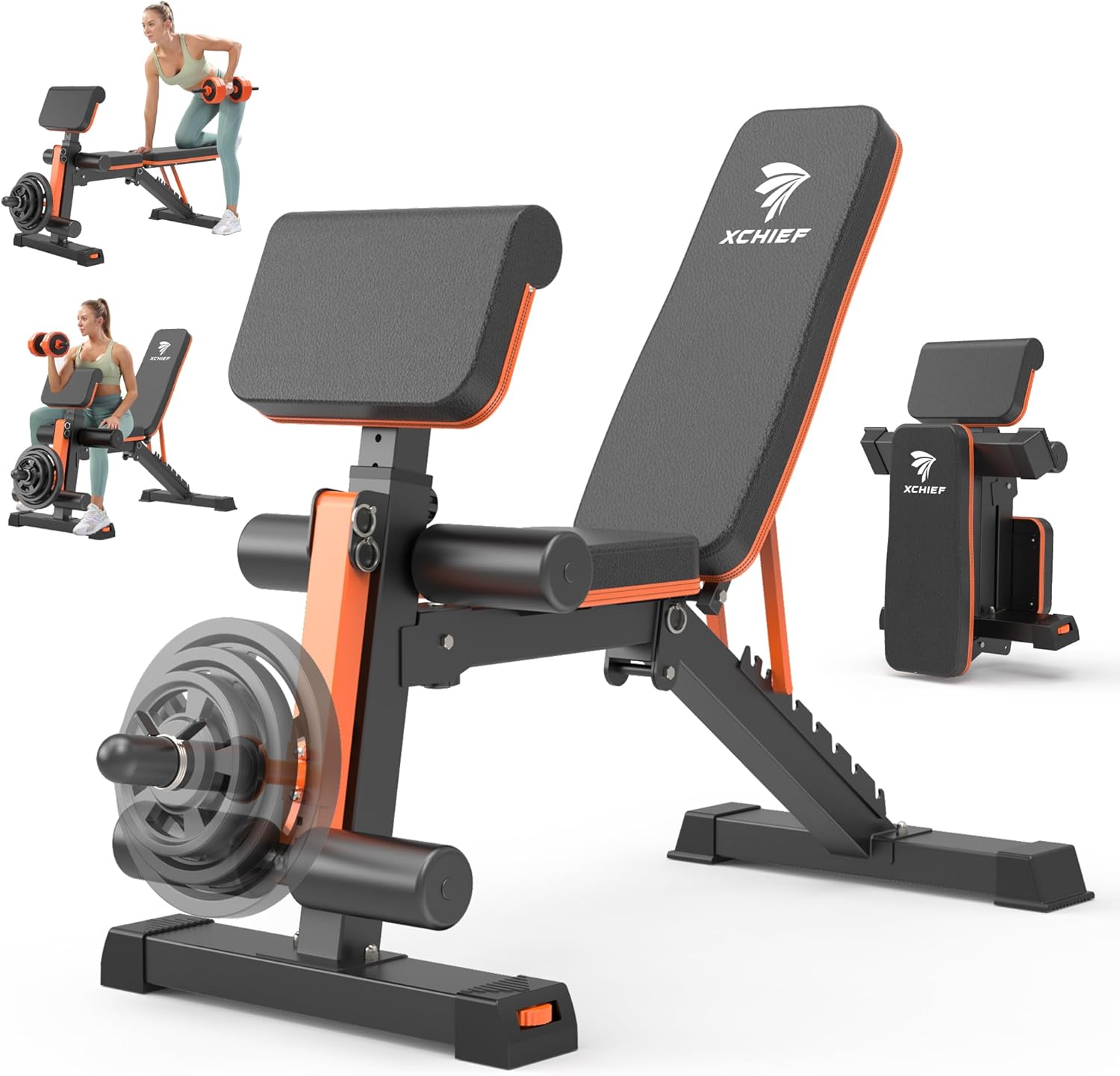 Home Gym Leg - Adjustable Weight Bench - 1000LBS Capacity