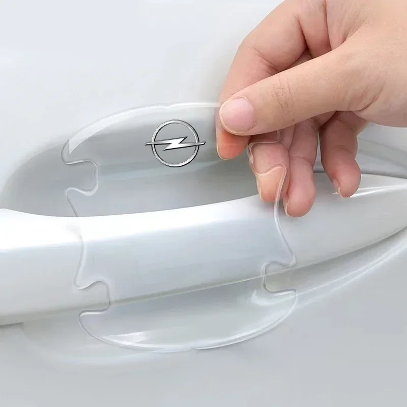 Weight Plate Bumper - 4PCS Transparent Car Door Anti-collision Protector