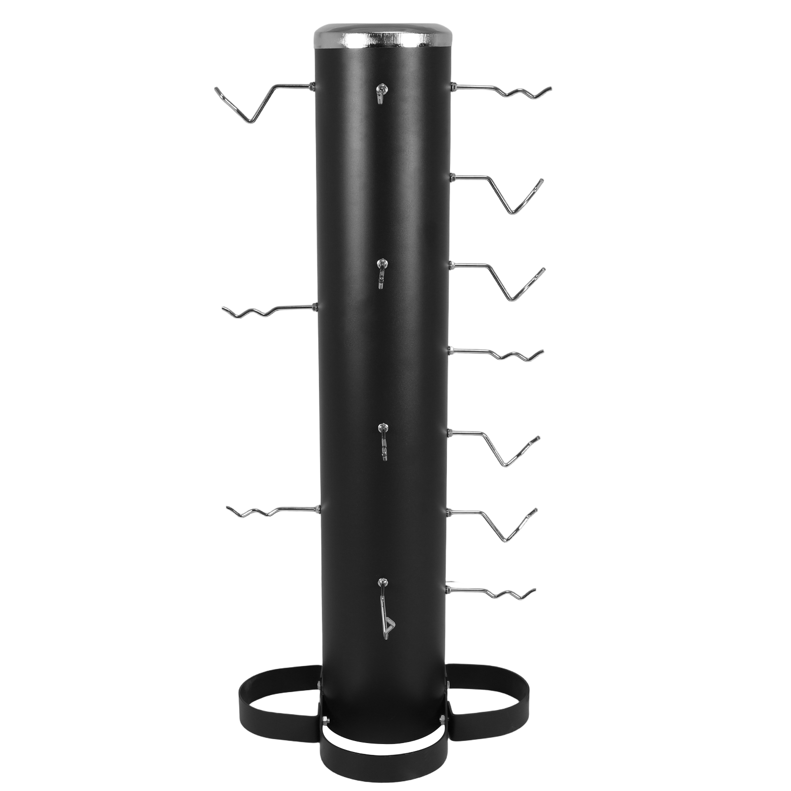 Home Gym Rack With Cables - Vertical Gym Fitness Accessories Handle Rack