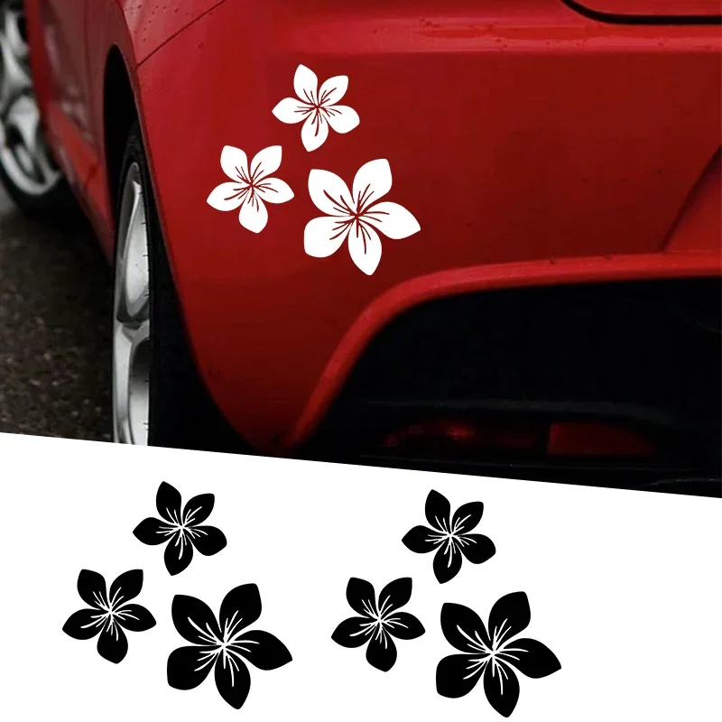 Weight Plate Bumper - Various Colors Pretty Flower Graphics Car