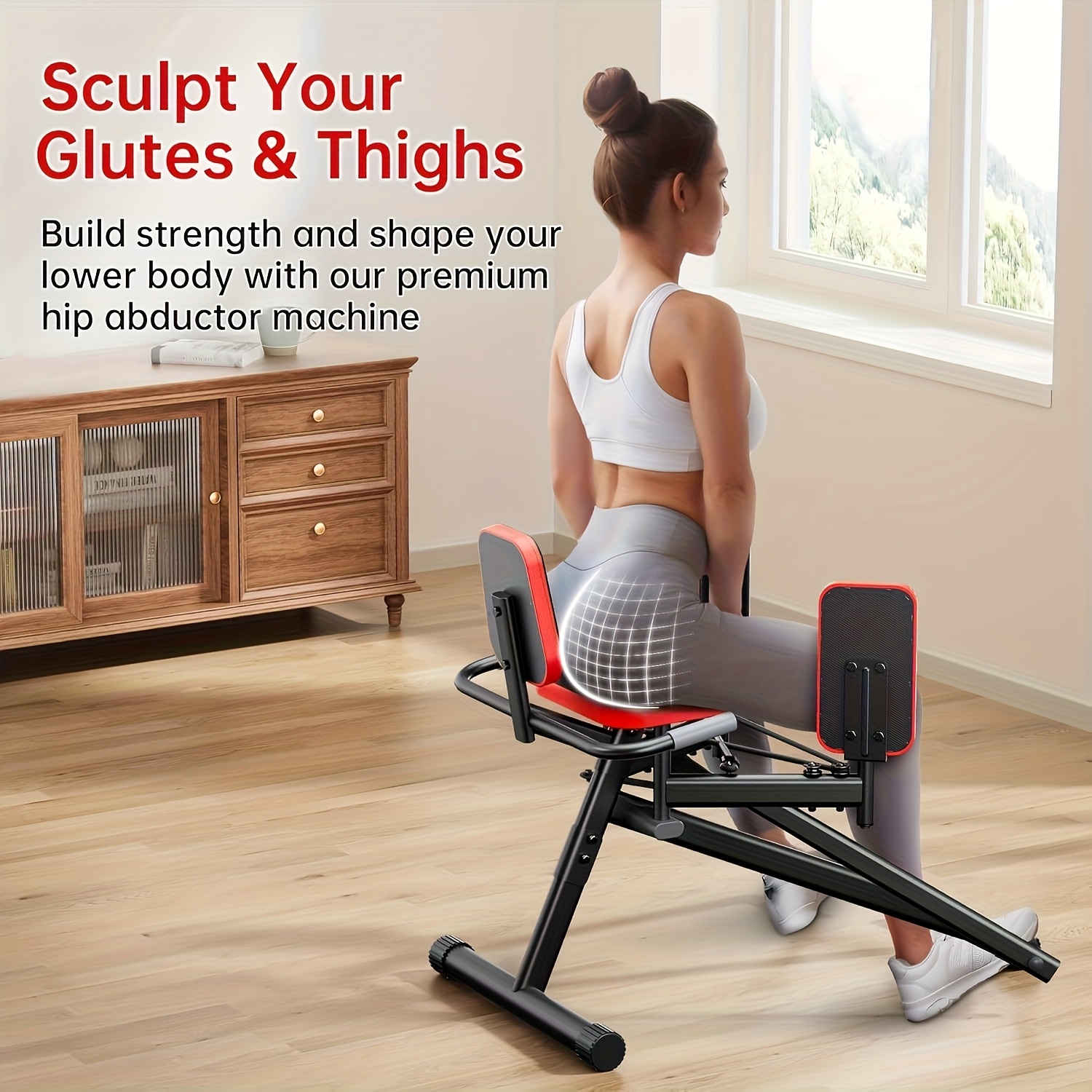 Home Gym Leg - Hip Abduction Trainer for Home Gym