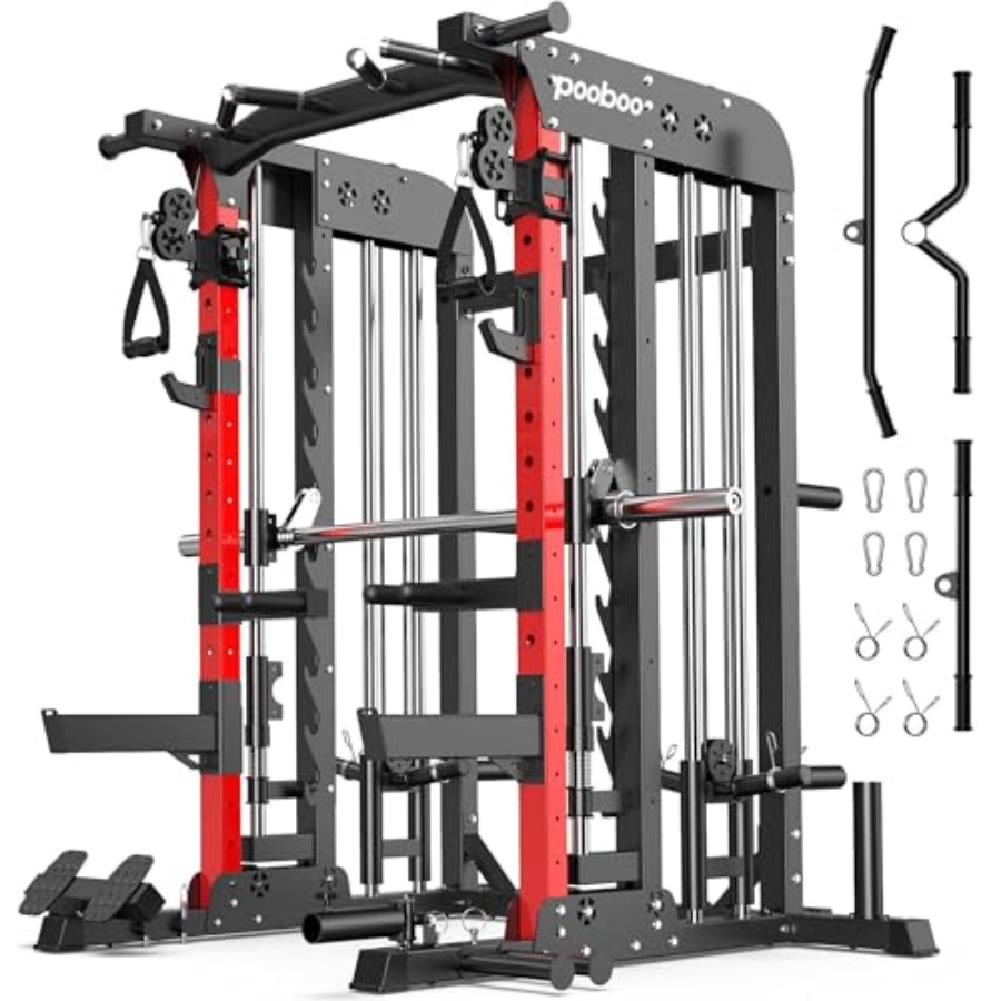 Home Gym Rack With Cables - Home Gym Power Cage 2000LB Squat