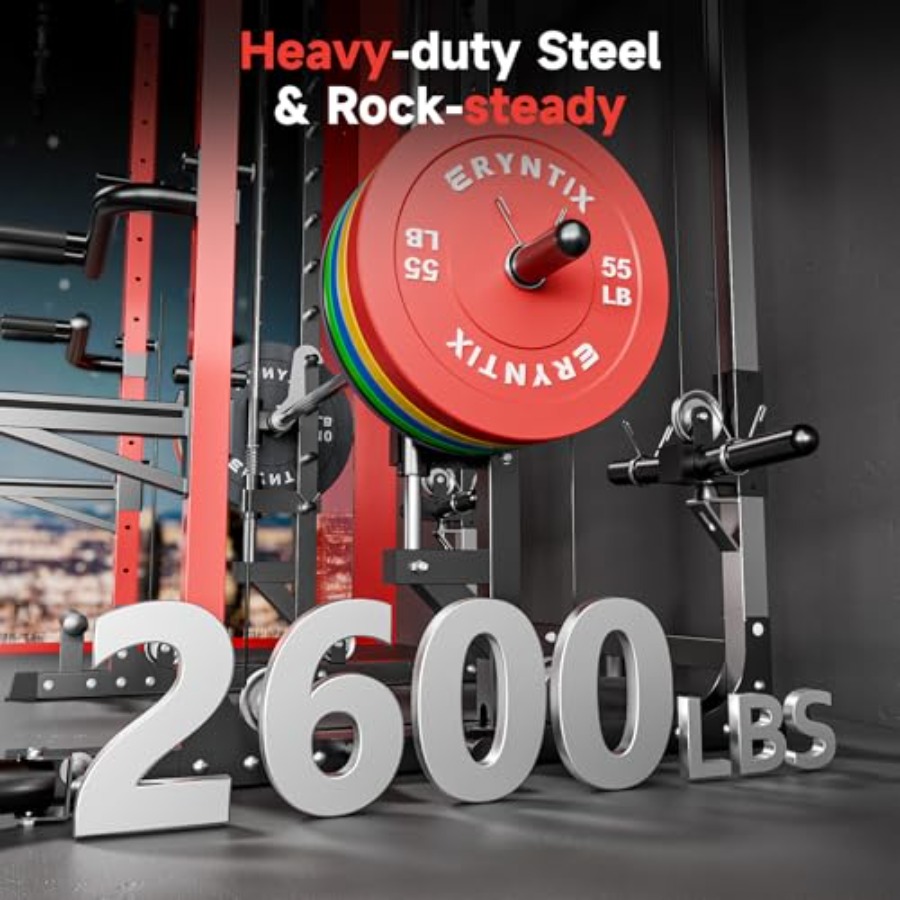 Smith Machine 2600 LBS Capacit - Home Gym Rack With Cables recensie en prijs