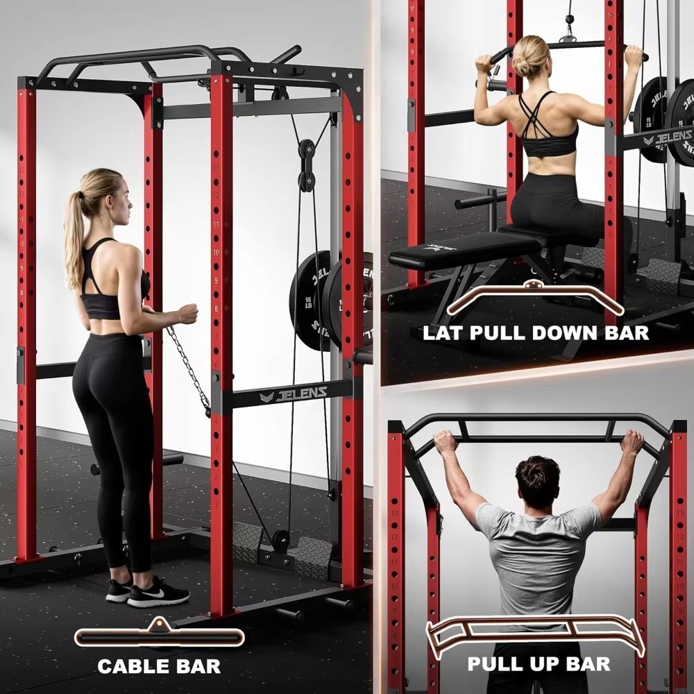 S21 Power Cage Multi-Function  - Home Gym Rack With Cables recensie en prijs