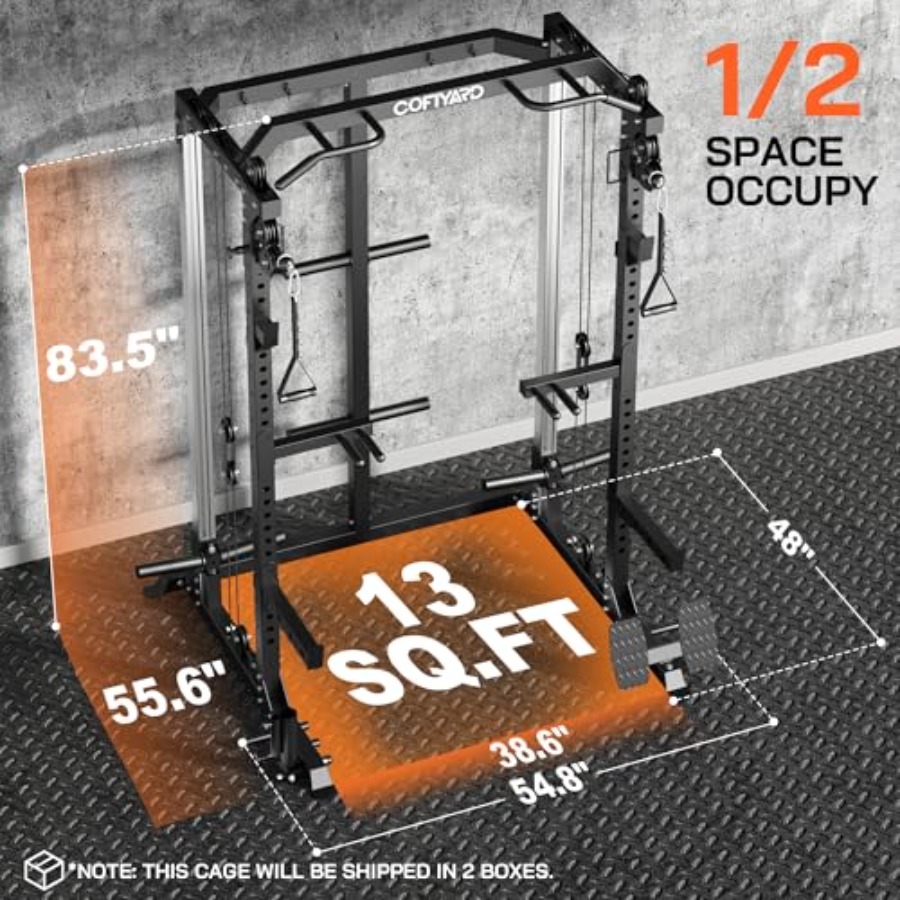 Power Cage Power Rack with Dua - Home Gym Rack With Cables recensie en prijs