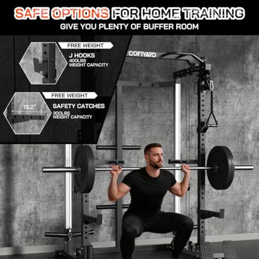 Power Cage Power Rack with Dua - Home Gym Rack With Cables recensie en prijs