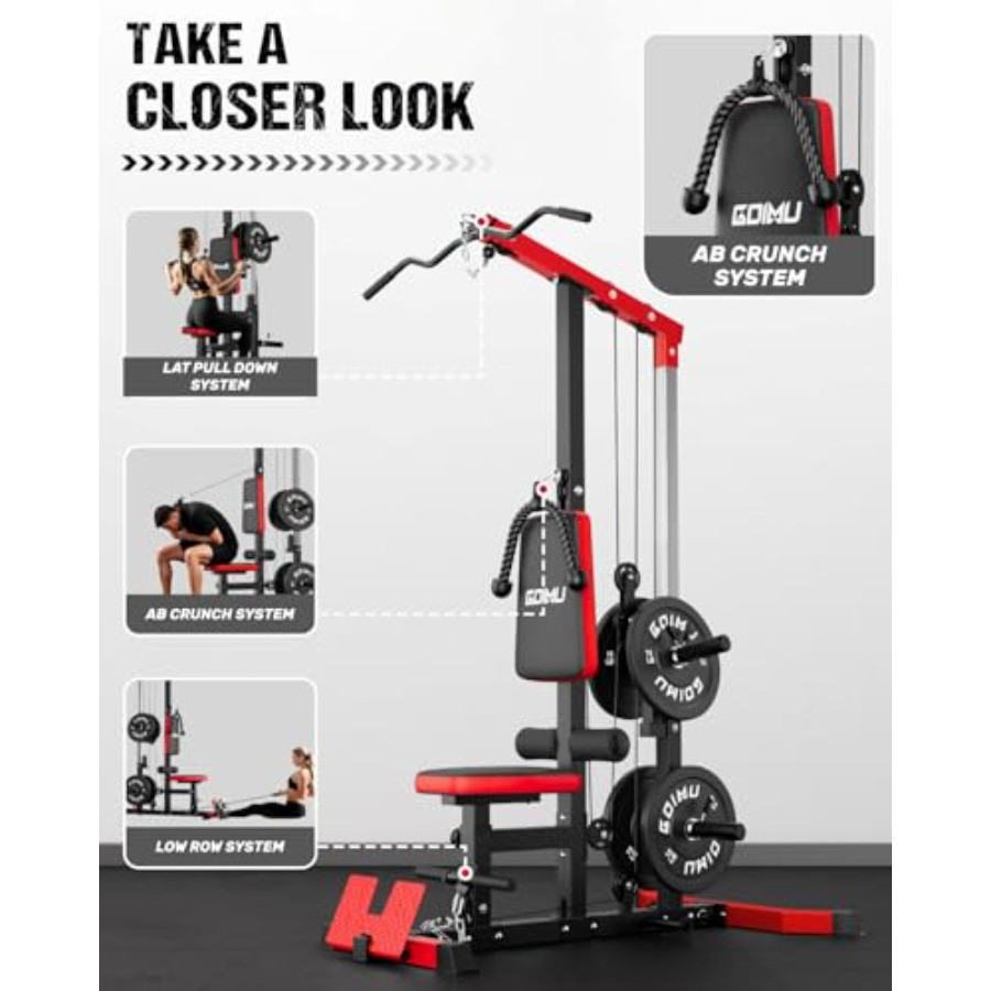 Home gym LAT pulldown machine, - Lat Pulldown Cable recensie en prijs