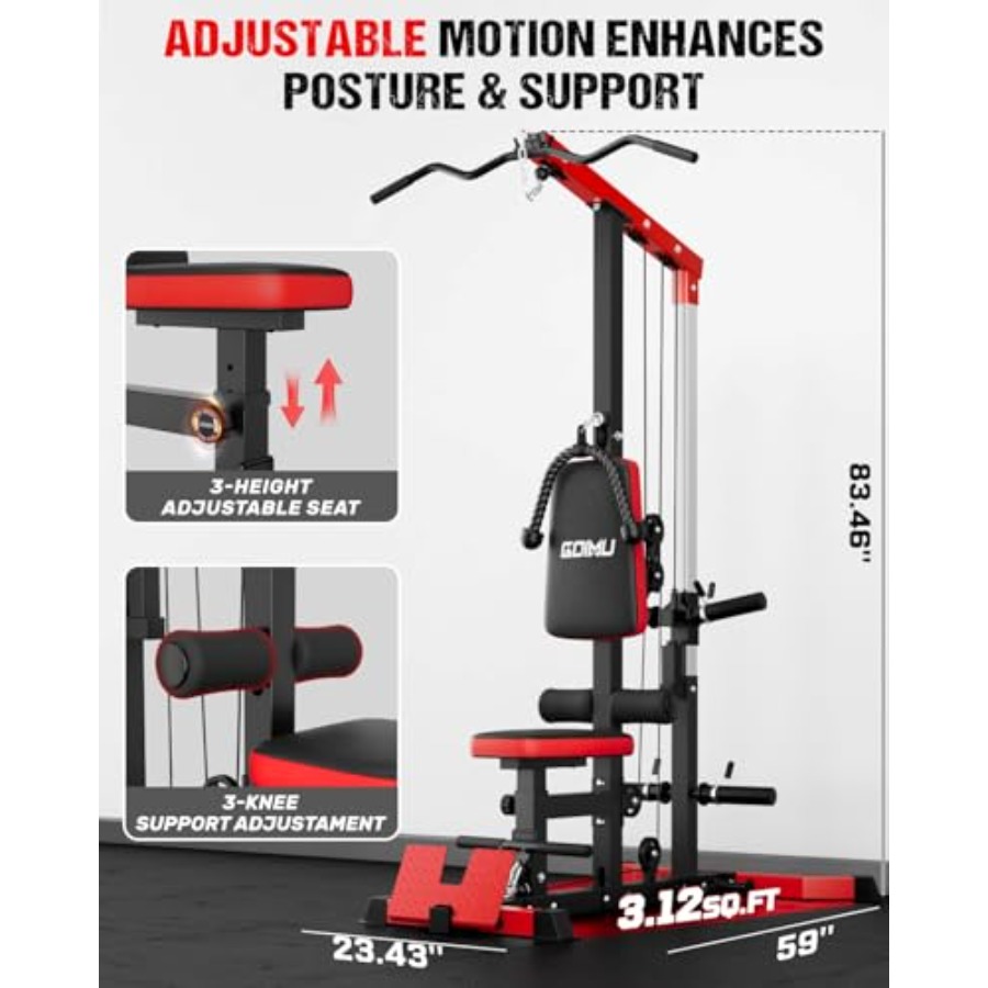 Home gym LAT pulldown machine, - Lat Pulldown Cable recensie en prijs