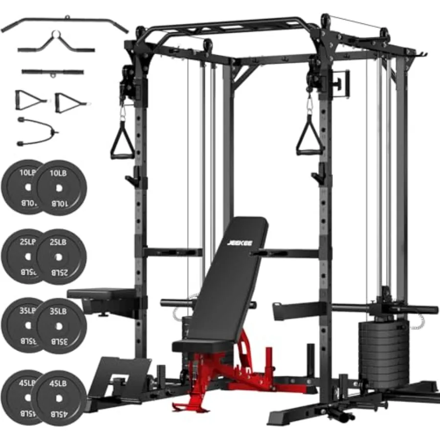 Home gym power cage with cable - Lat Pulldown Cable recensie en prijs