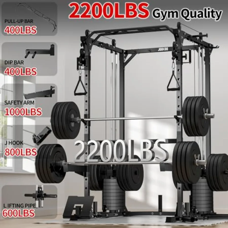 Home gym power cage with cable - Lat Pulldown Cable recensie en prijs