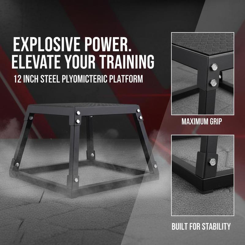 Steel Jumping Platform 12 Inch - Home Gym Leg recensie en prijs