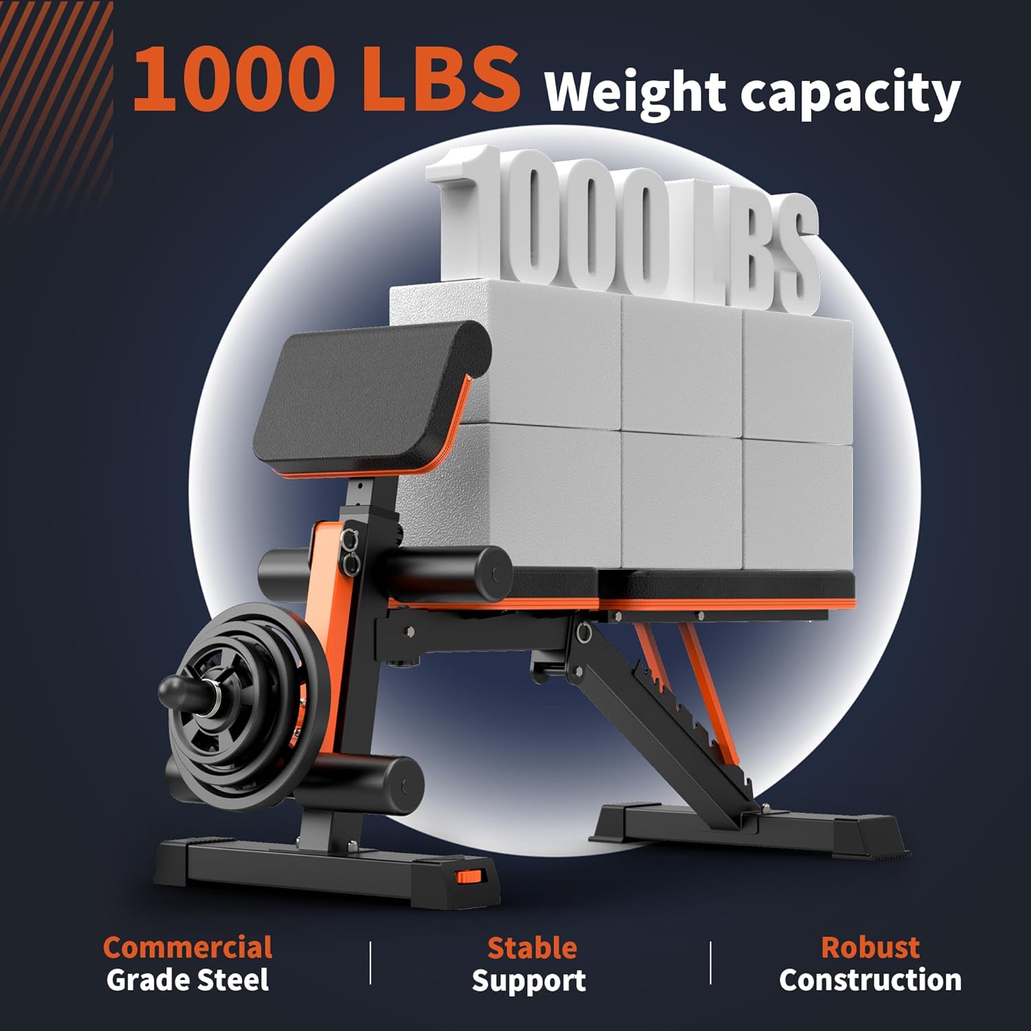 Adjustable Weight Bench - 1000 - Home Gym Leg recensie en prijs