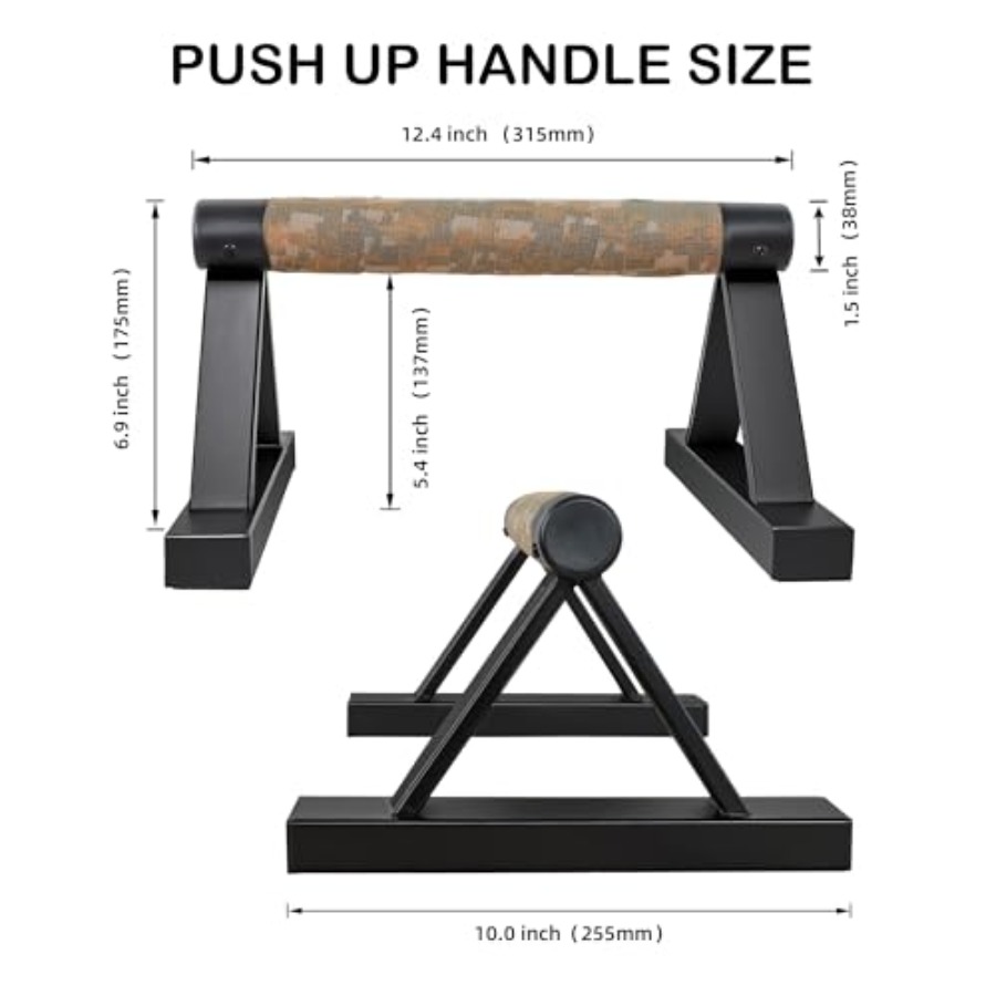 1 Pair Wood Push Up Bars for M - Push Up Stand Bar recensie en prijs