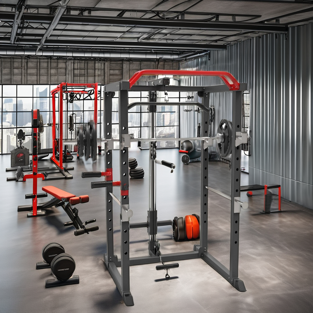 Steel Full Cage Gym Power Towe - Home Gym Rack With Cables recensie en prijs
