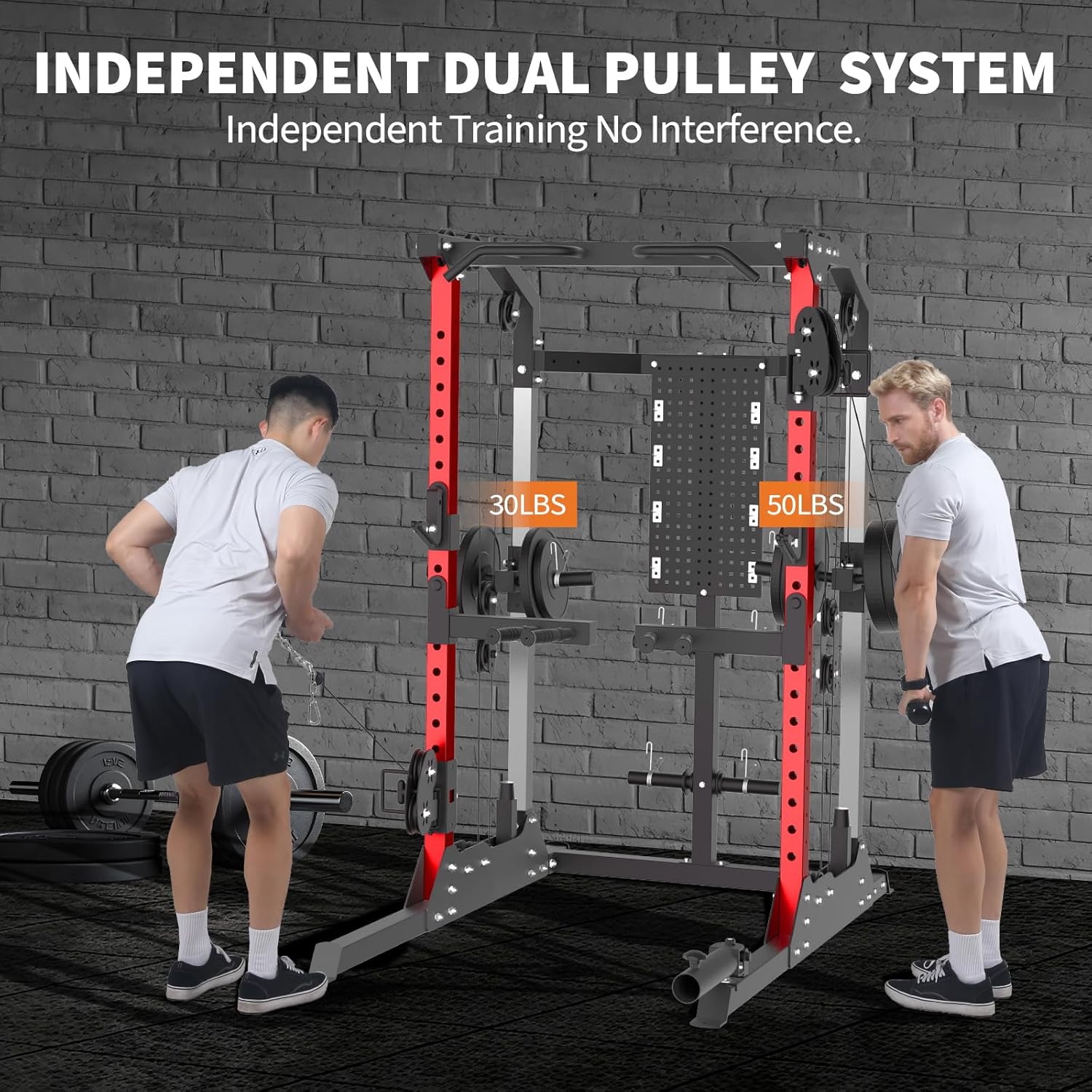 Power Cage, 2000LB Power Rack  - Home Gym Rack With Cables recensie en prijs