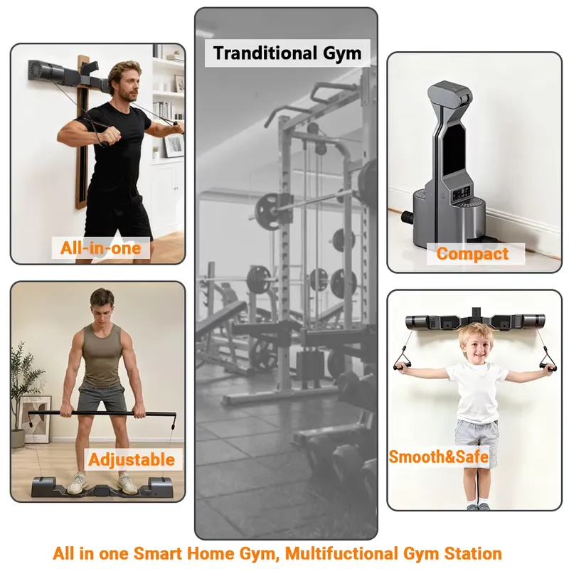 Multi Functional Gym Equipment - Home Gym Rack With Cables recensie en prijs
