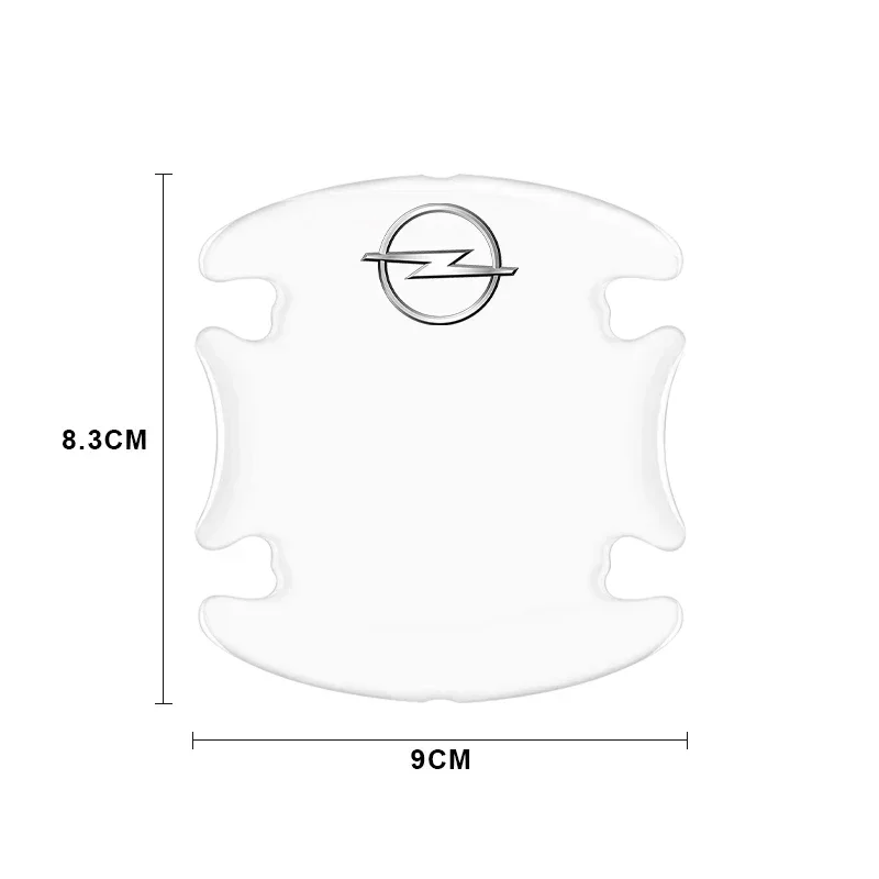 4PCS Transparent Car Door Anti - Weight Plate Bumper recensie en prijs