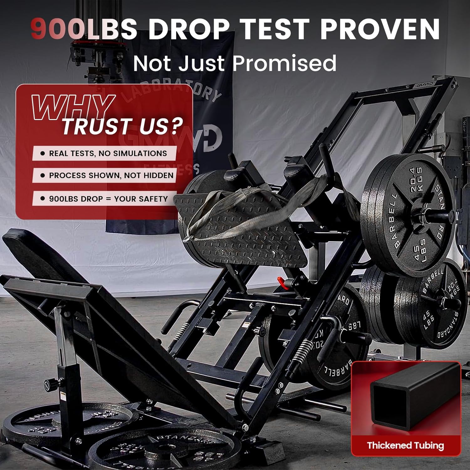 Leg Press Hack Squat Machine C - Leg Press Machine recensie en prijs