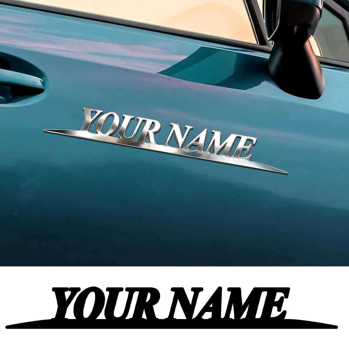 Metal Trendy YOUR NAME Sticker - Weight Plate Bumper recensie en prijs