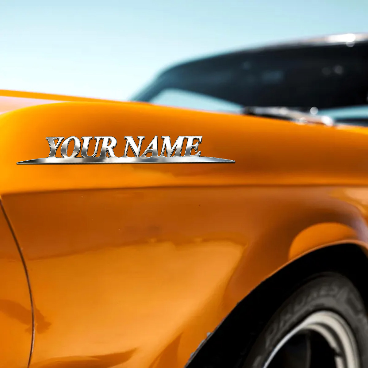 Metal Trendy YOUR NAME Sticker - Weight Plate Bumper recensie en prijs