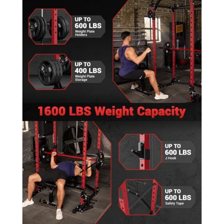 Power Cage Multi-Functional Po - Home Gym Rack With Cables recensie en prijs