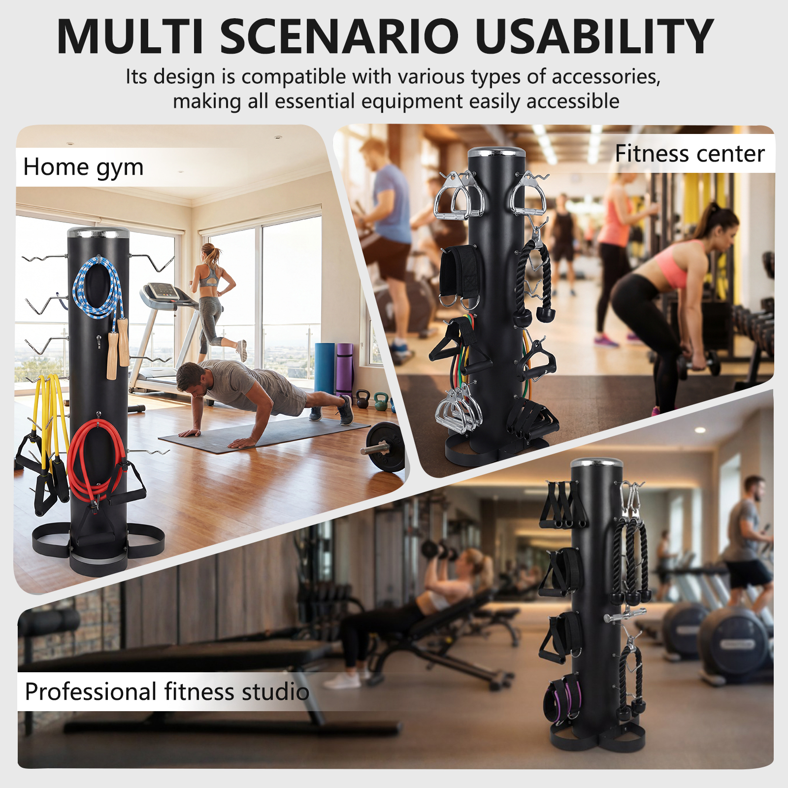 Vertical Gym Fitness Accessori - Home Gym Rack With Cables recensie en prijs