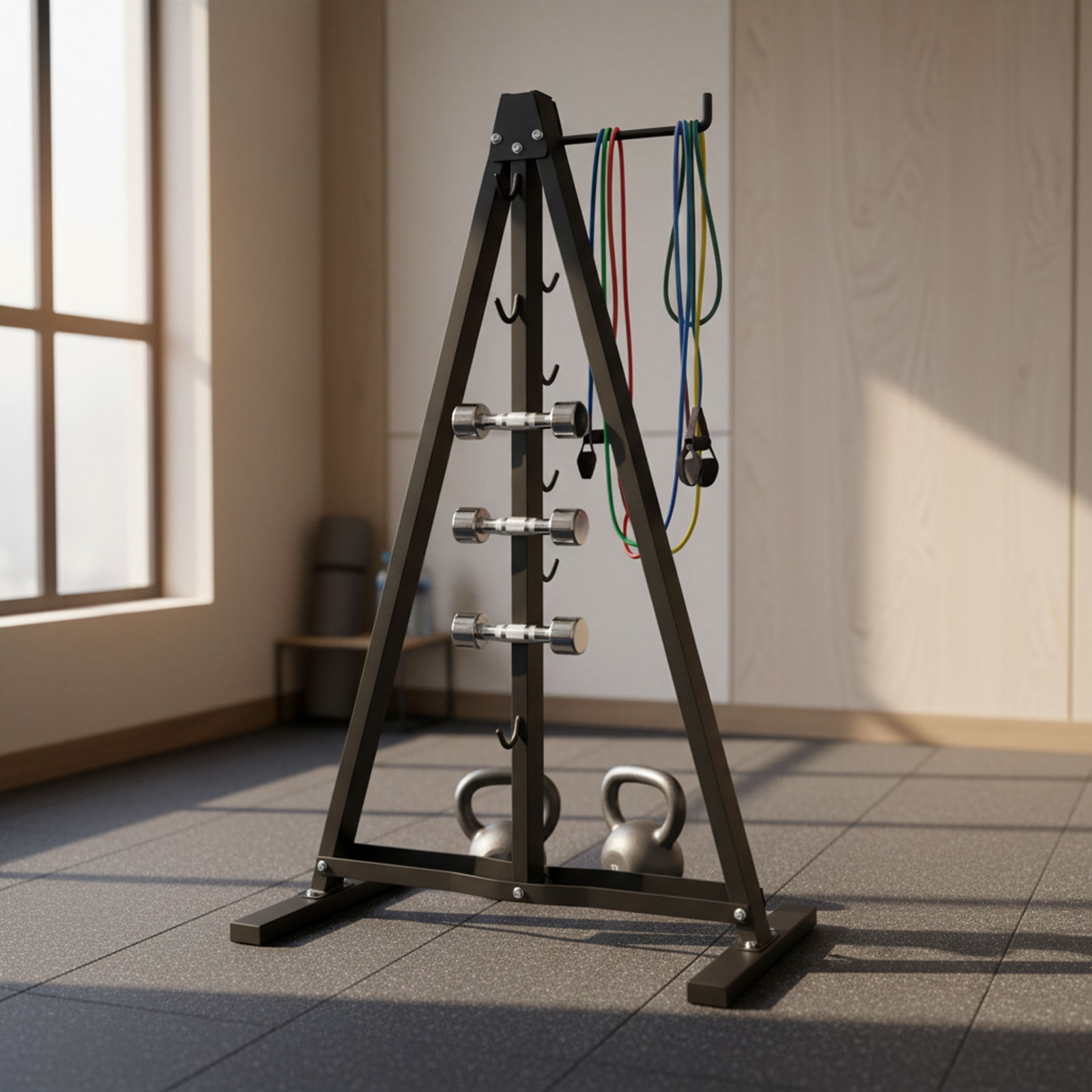 Lat Pull Down Bar Organizer wi - Home Gym Rack With Cables recensie en prijs