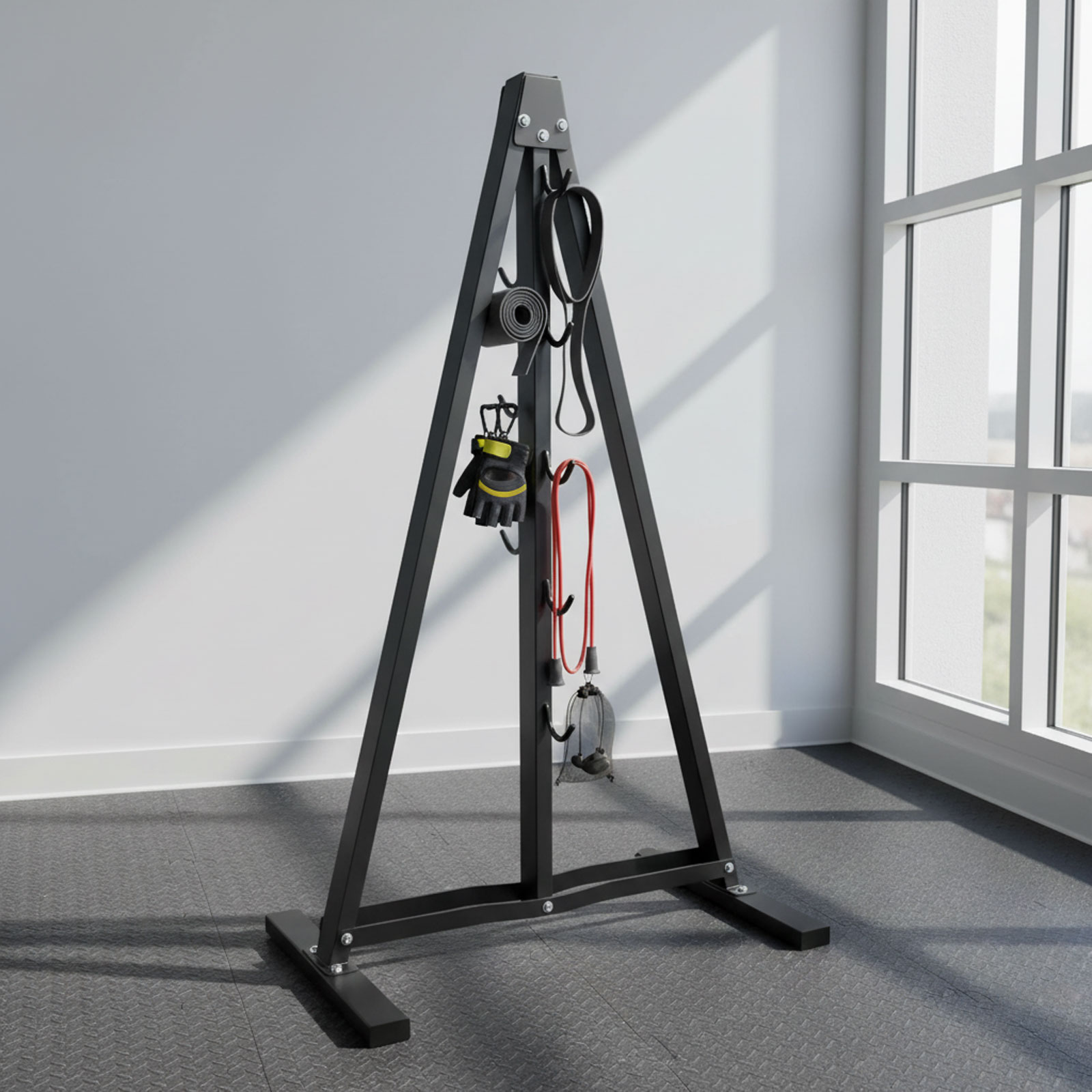 Lat Pull Down Bar Organizer wi - Home Gym Rack With Cables recensie en prijs
