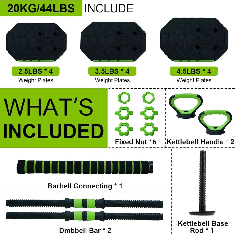 Versatile 30-88 Lbs Adjustable - Push Up Stand Bar recensie en prijs