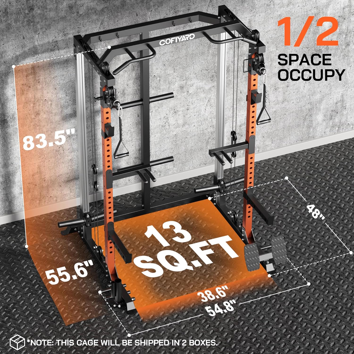 Power Cage, Power Rack with Du - Home Gym Rack With Cables recensie en prijs