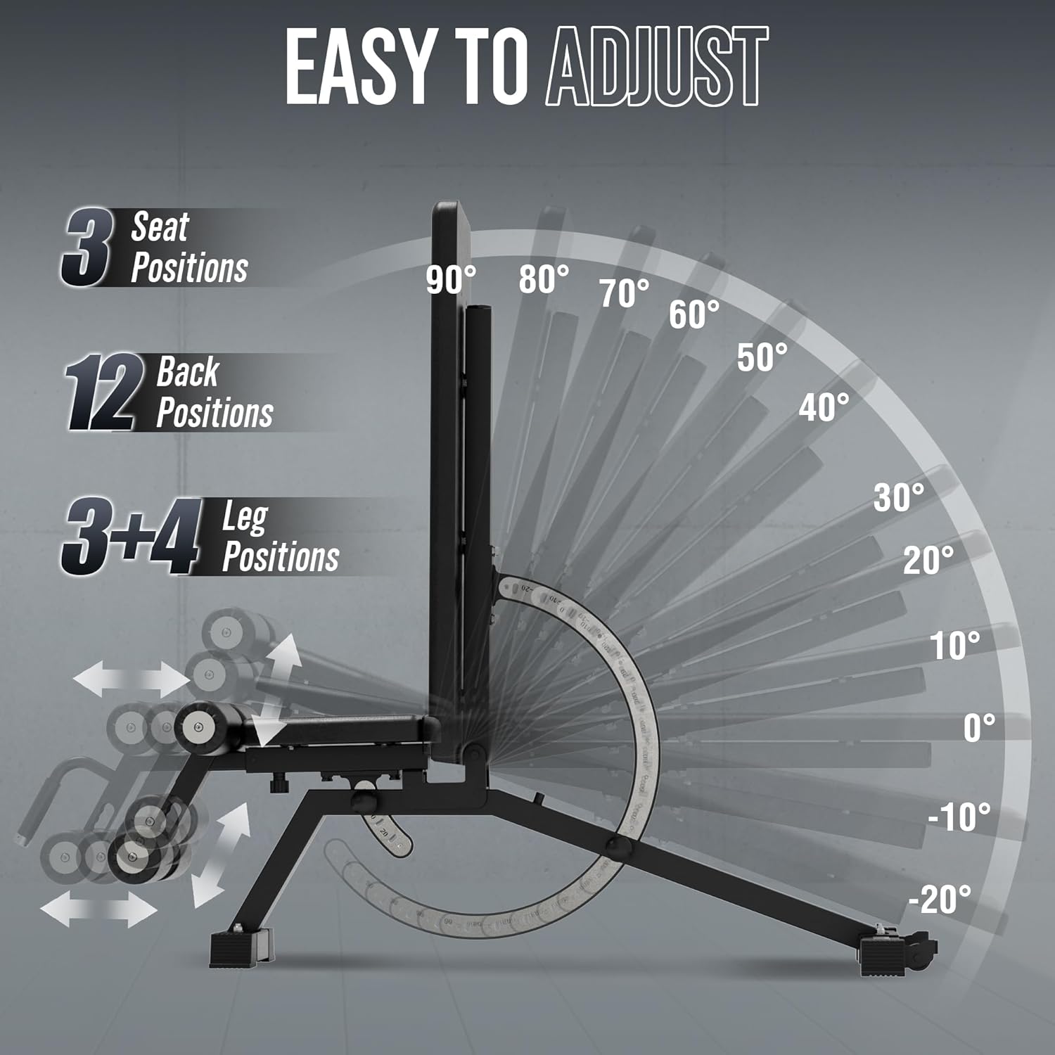 Home Gym Weight Bench - Steel  - Home Gym Leg recensie en prijs