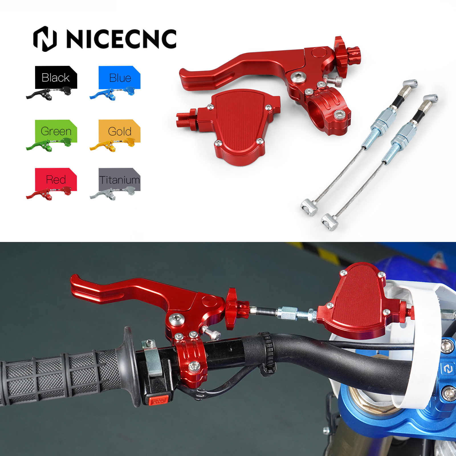 NICECNC For Honda CR 80R 85R 1 - Lat Pulldown Cable recensie en prijs