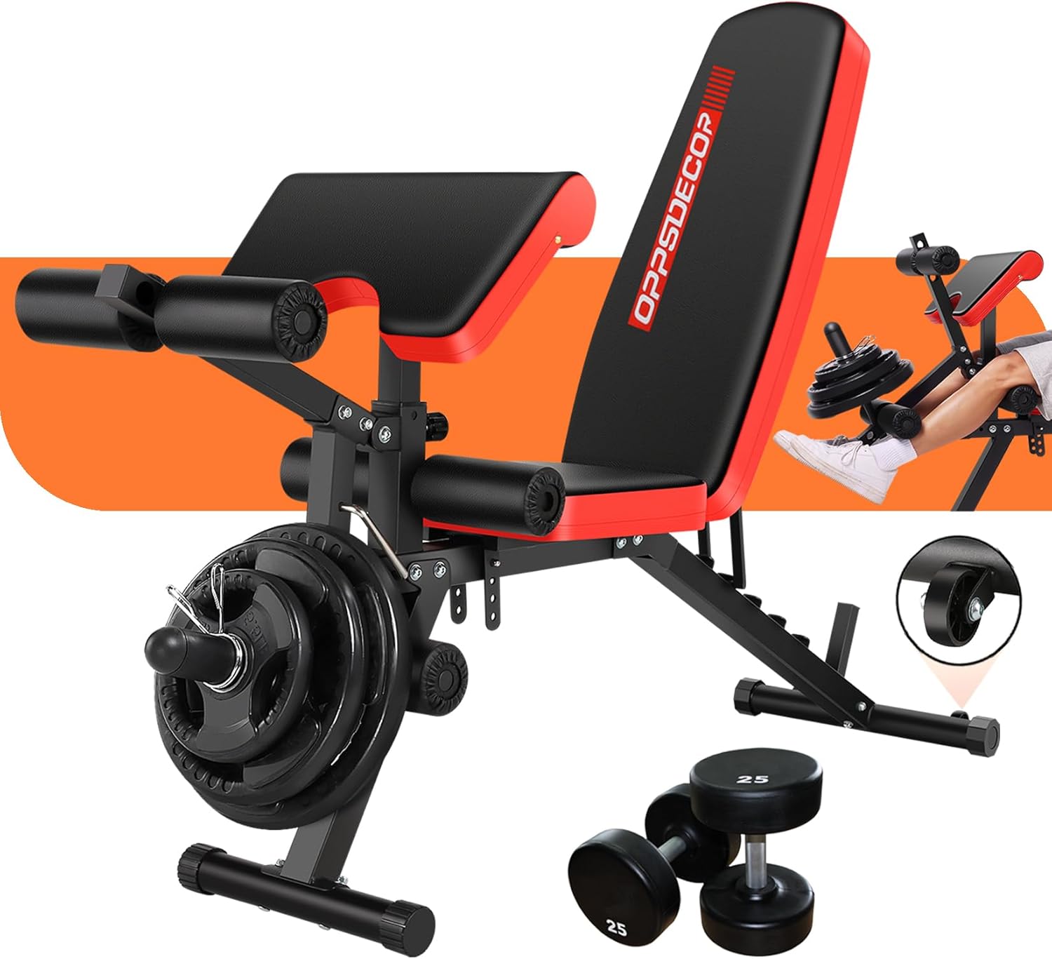 Home Gym Workout Bench - Metal - Home Gym Leg recensie en prijs