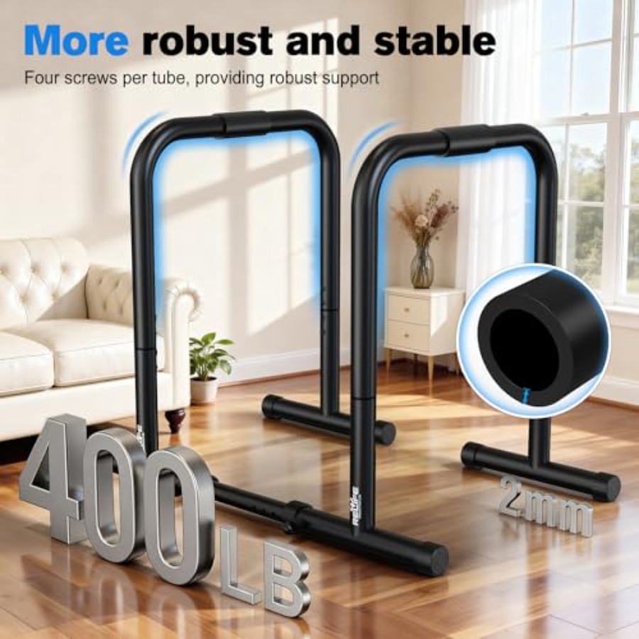 Dip Station Functional Heavy D - Push Up Stand Bar recensie en prijs