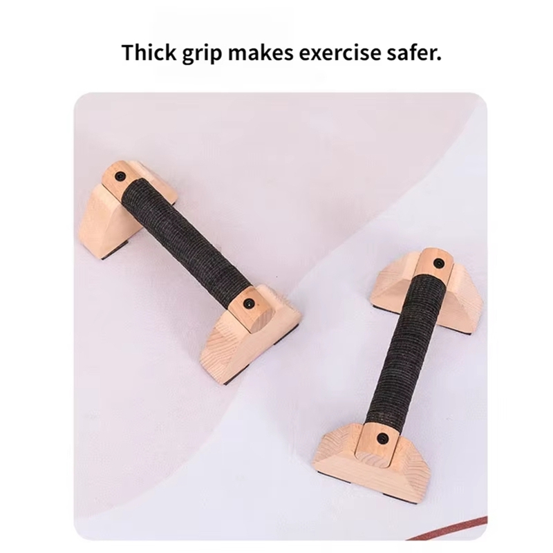 1 Pair Wooden Push Up Bar, for - Push Up Stand Bar recensie en prijs