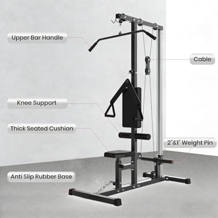 Multi-Functional LAT Pulldown  - Lat Pulldown Cable recensie en prijs