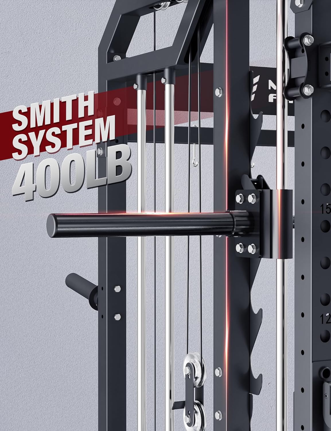Smith Machine Home Gym Squat R - Home Gym Rack With Cables recensie en prijs