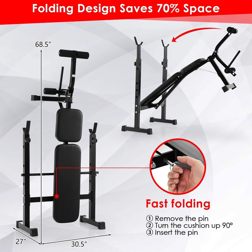 Versatile Home Gym Bench with  - Home Gym Leg recensie en prijs