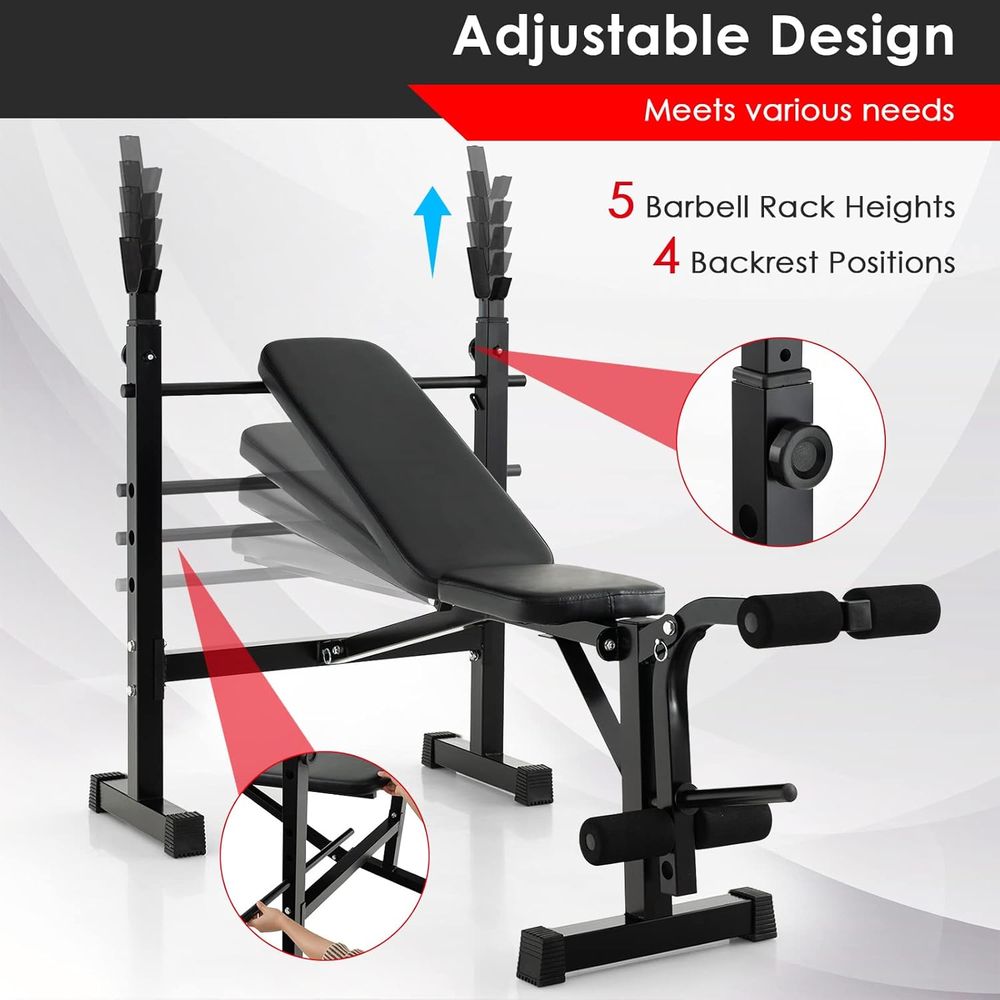 Versatile Home Gym Bench with  - Home Gym Leg recensie en prijs