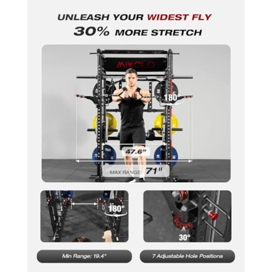 Home gym Smith machine: steel, - Home Gym Leg recensie en prijs