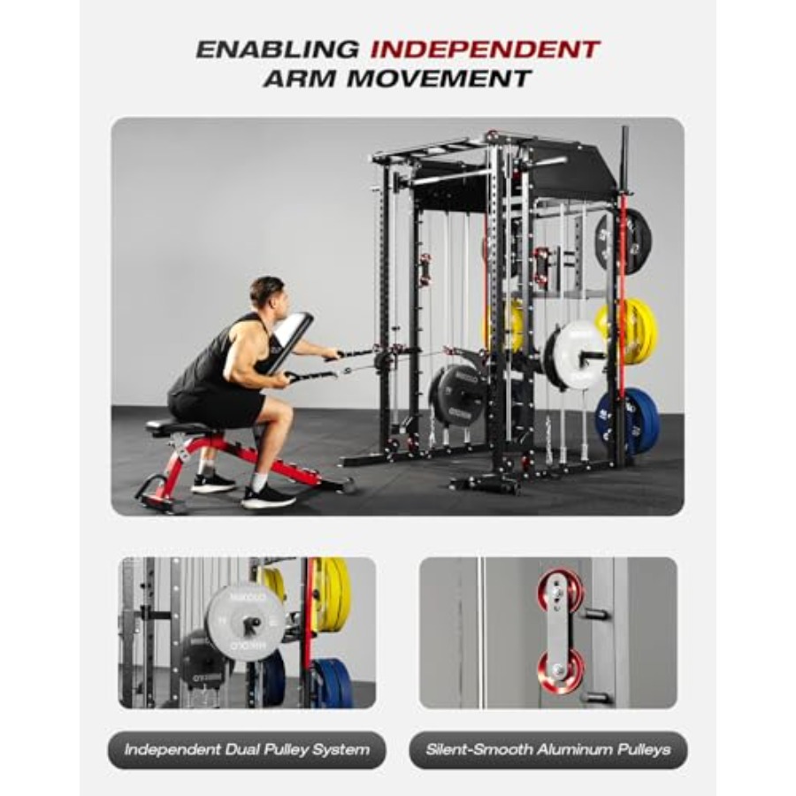 Home gym Smith machine: steel, - Home Gym Leg recensie en prijs