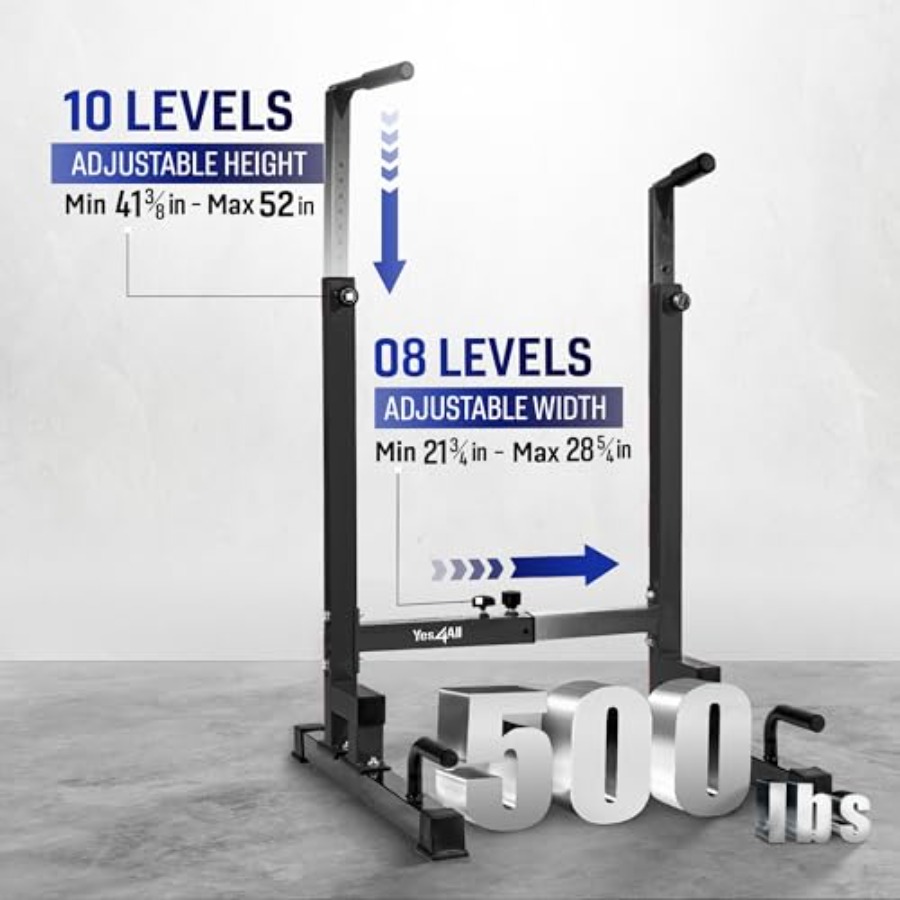 Dip Stand 500 LBS Capacity 80  - Push Up Stand Bar recensie en prijs
